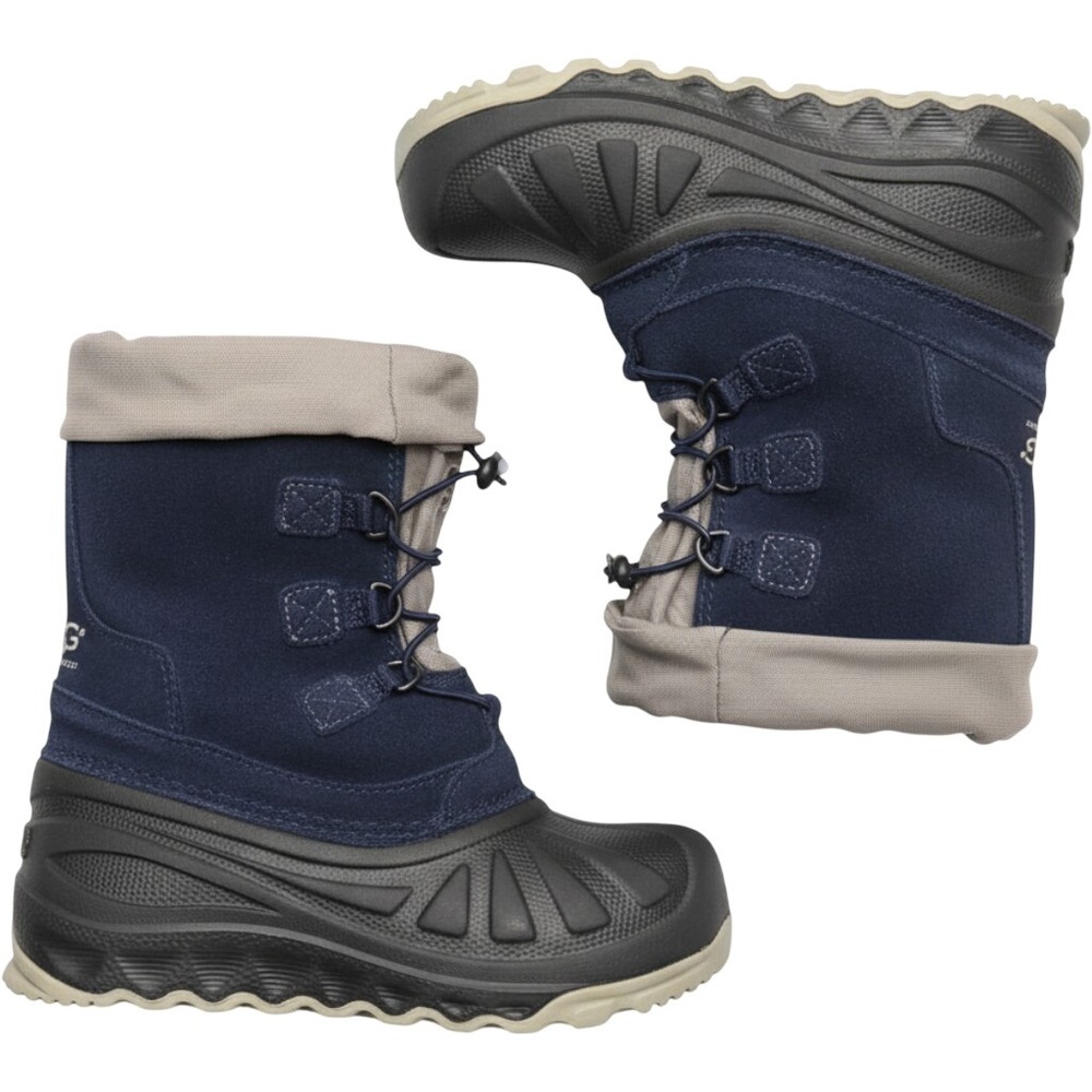 UGG Butte II Snow Boots Kids 13 Navy Blue Waterproof Winter 1018190K
